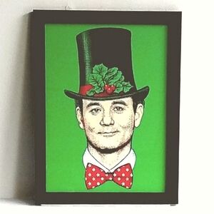 Bill Murray Scrooged Holiday Wall Art